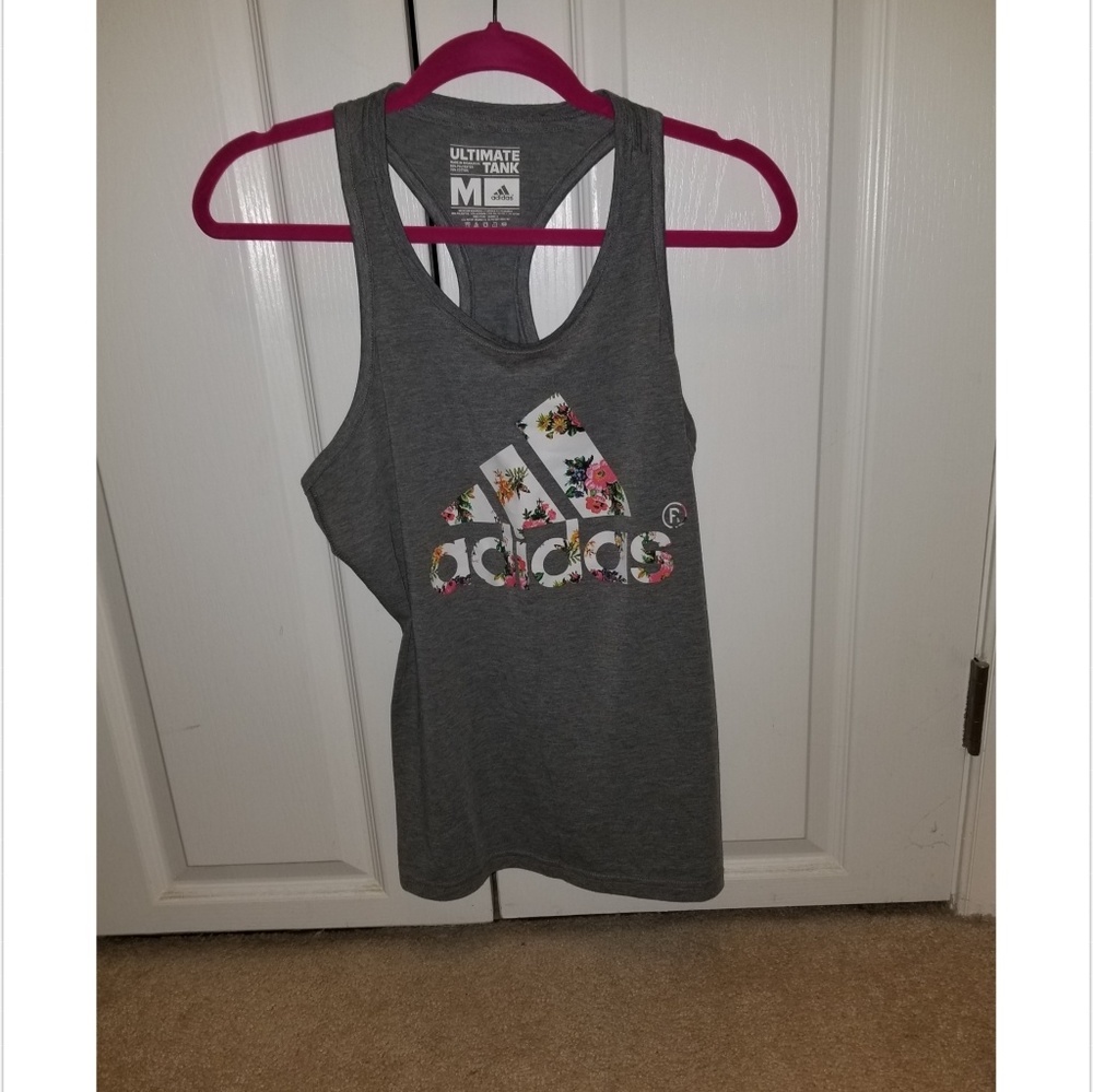 Adidas Ultimate Tank- floral design
